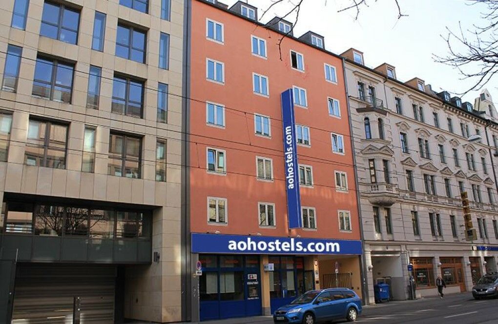 A&O Muenchen Hauptbahnhof Hotell Exteriör bild